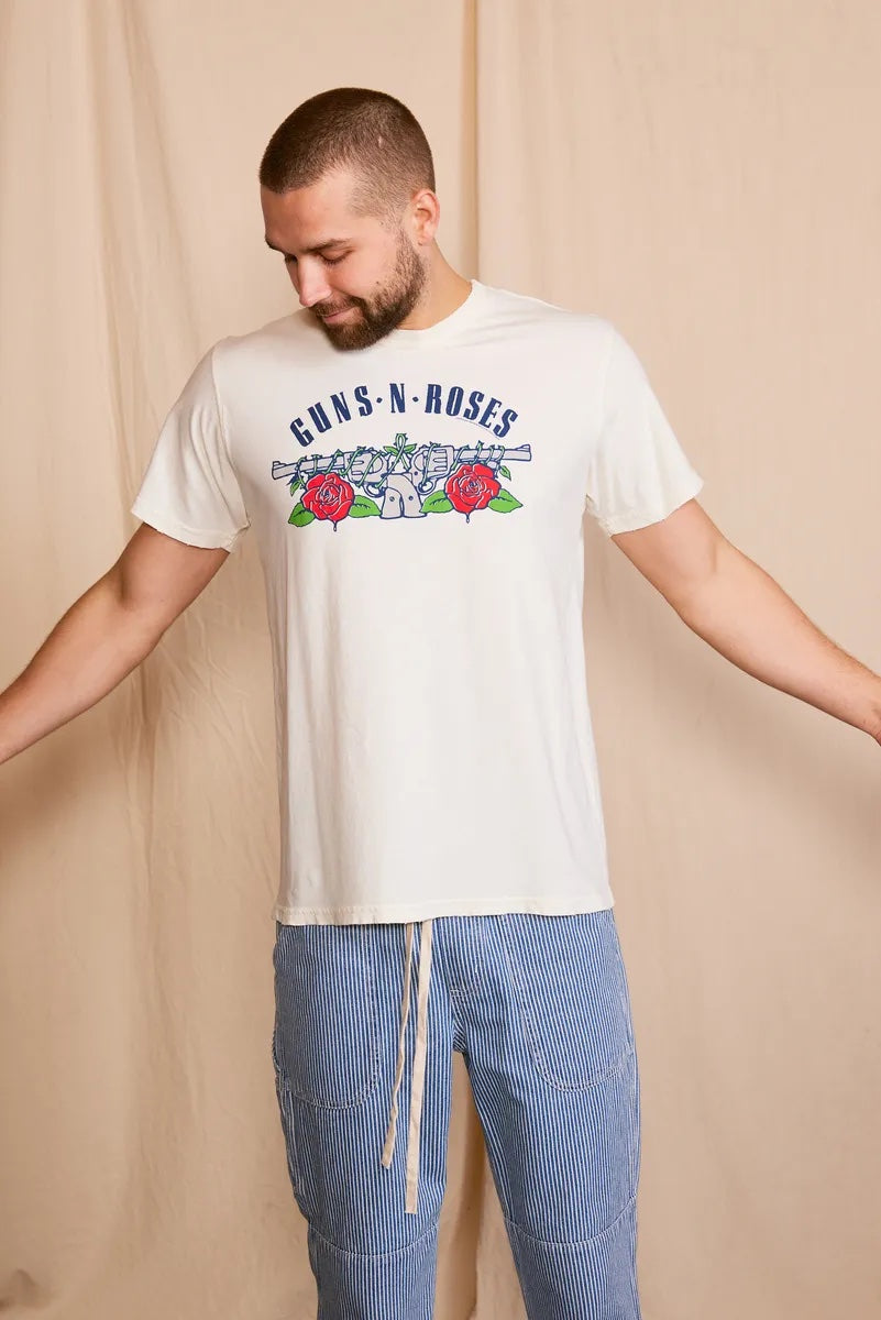 Guns N' Roses Pistol's White Tee