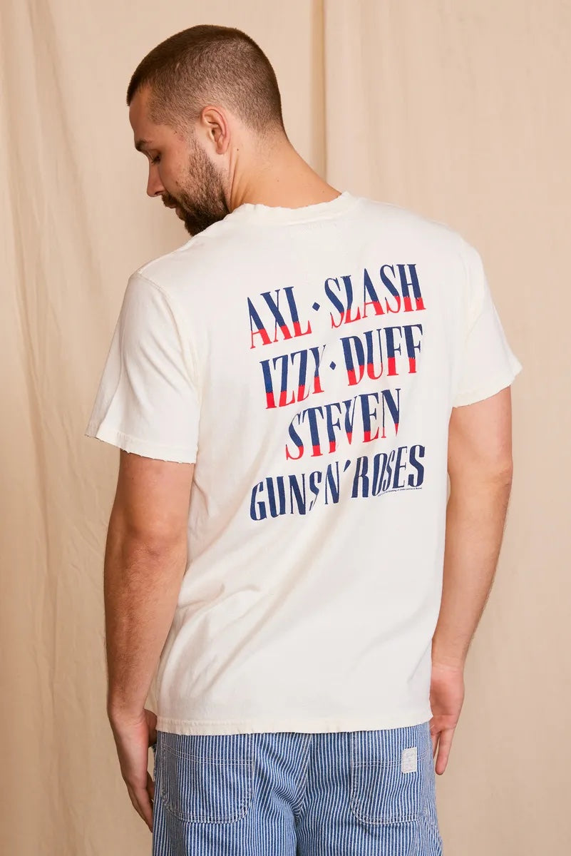 Guns N' Roses Pistol's White Tee