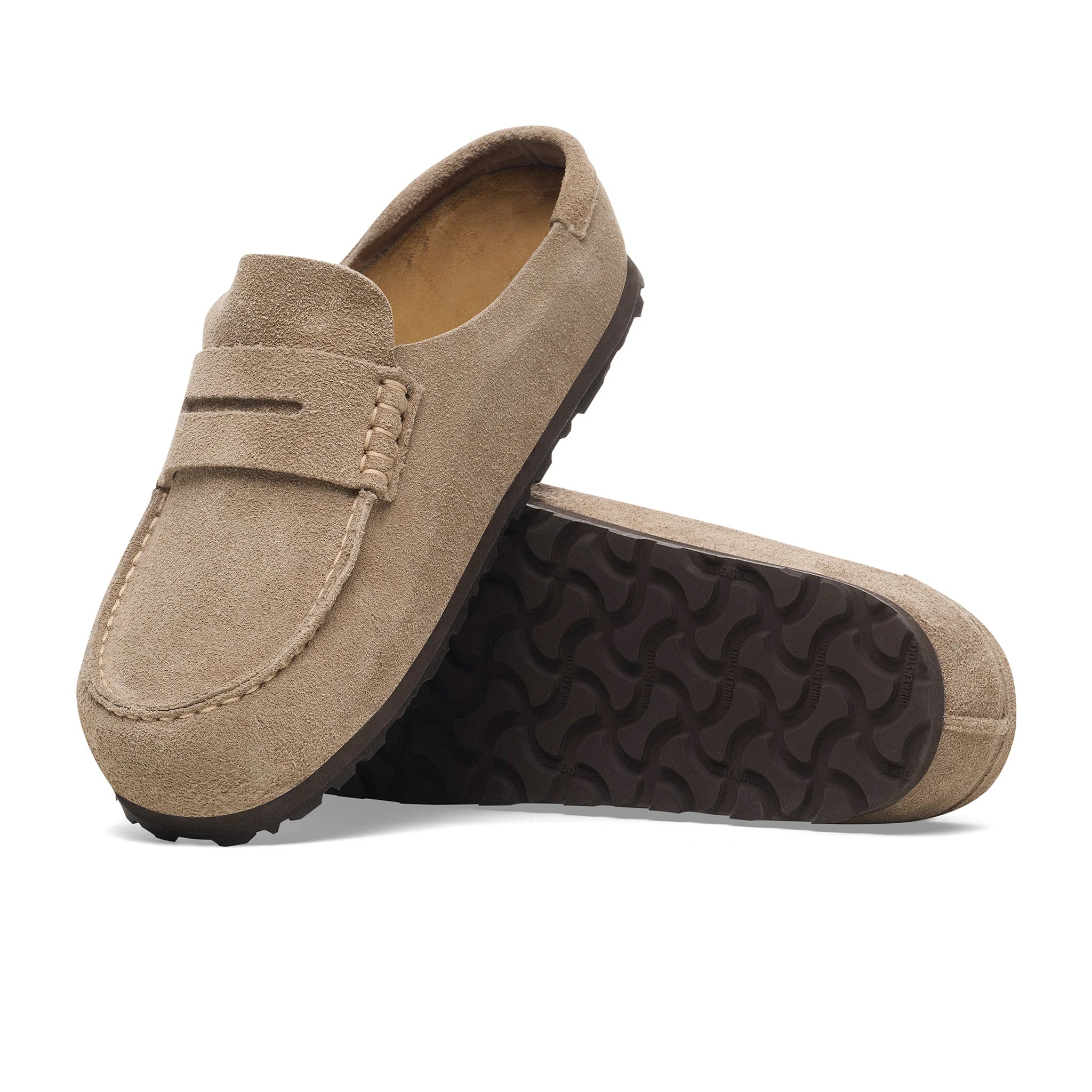Naples Wrapped Taupe Suede Leather Regular
