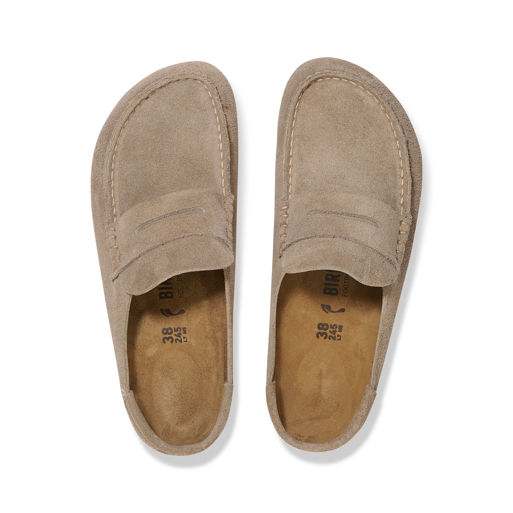 Naples Wrapped Taupe Suede Leather Regular